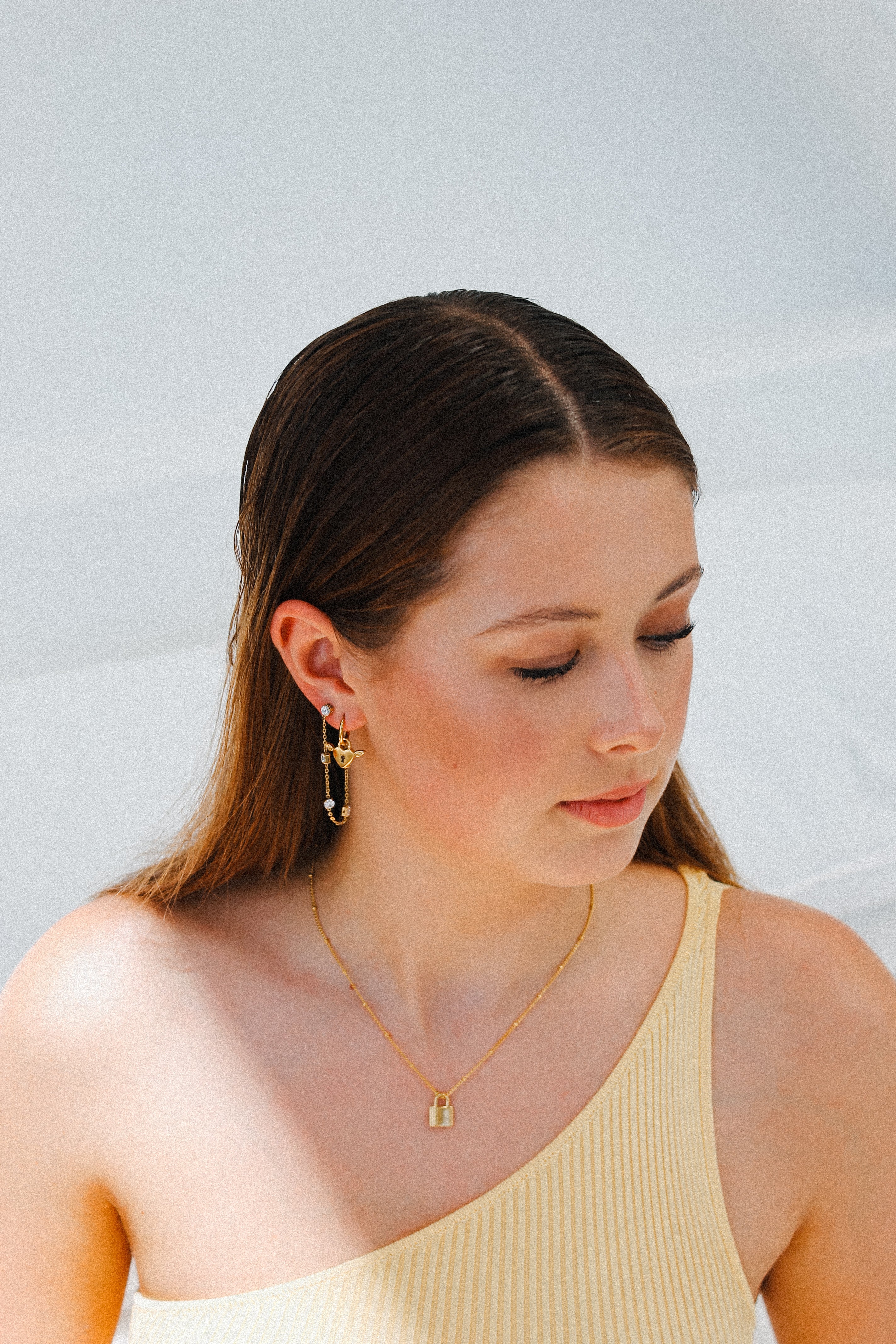 Love-lock Necklace