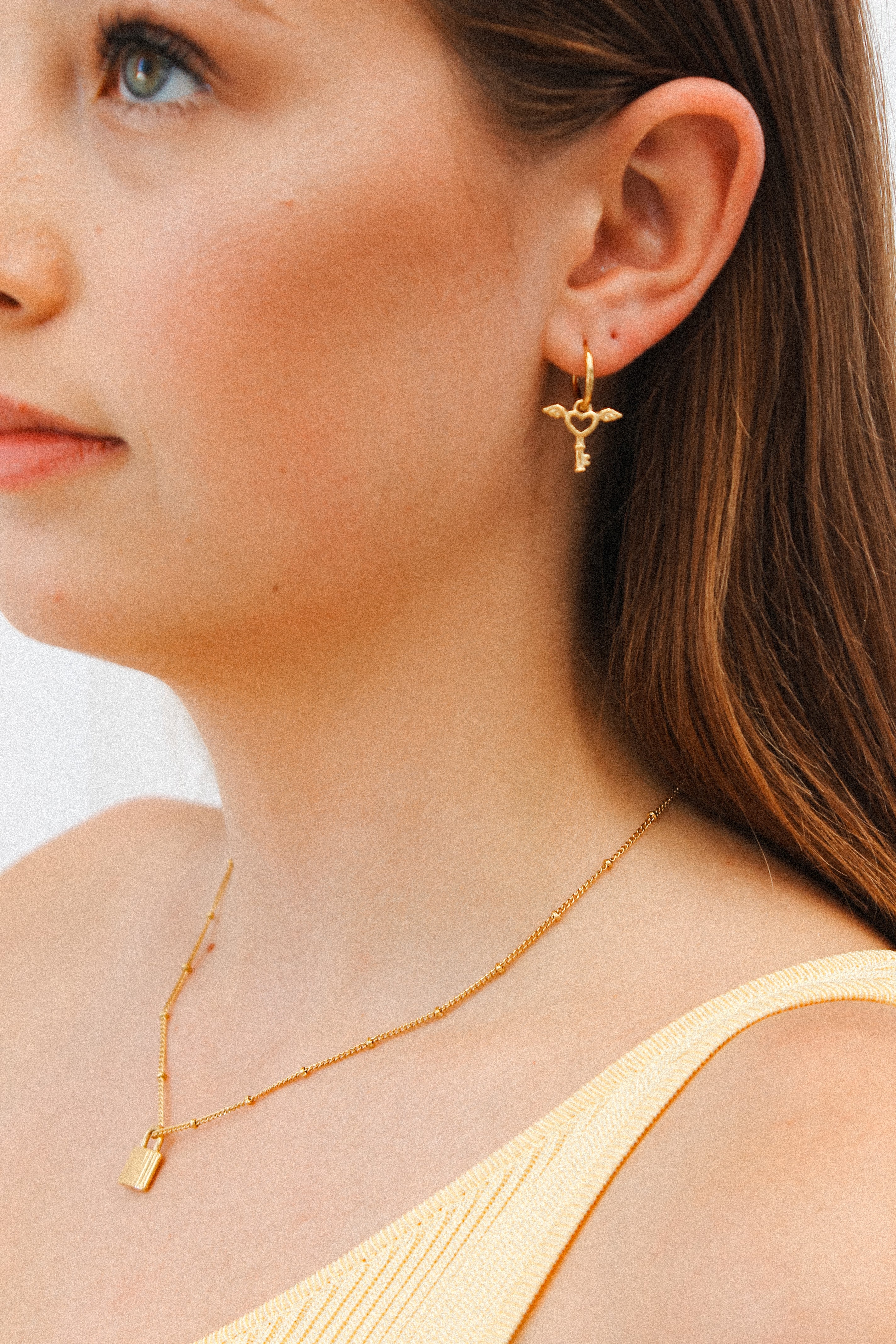 Love-lock Necklace