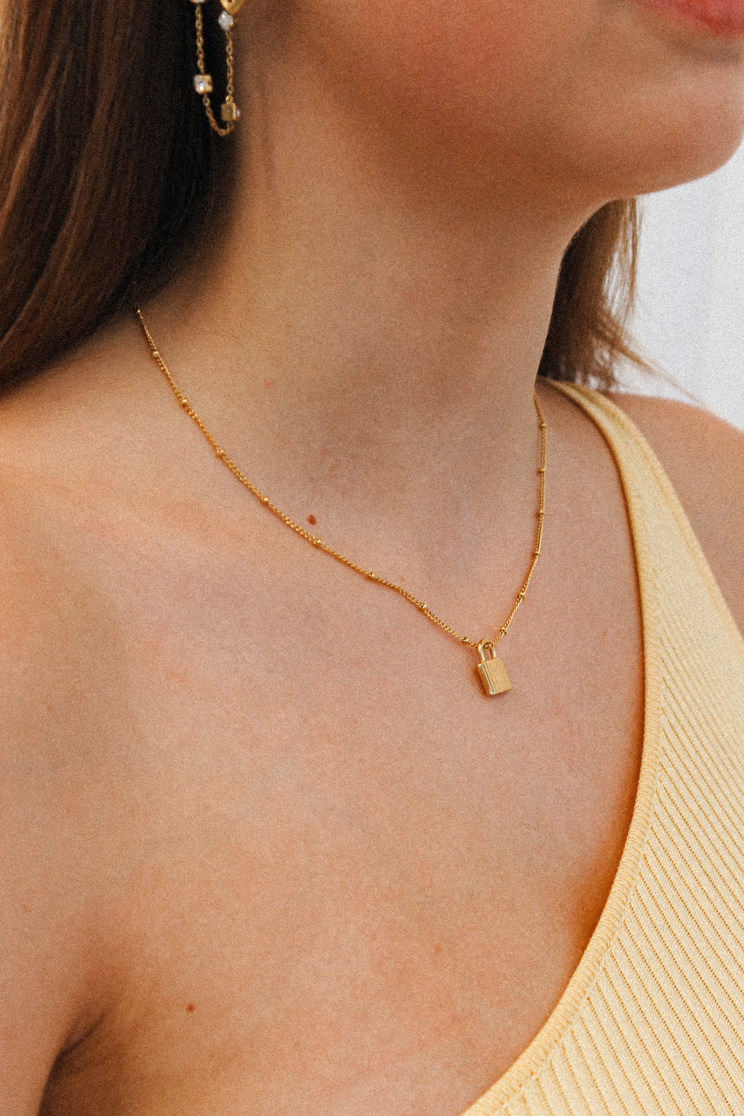 Love-lock Necklace